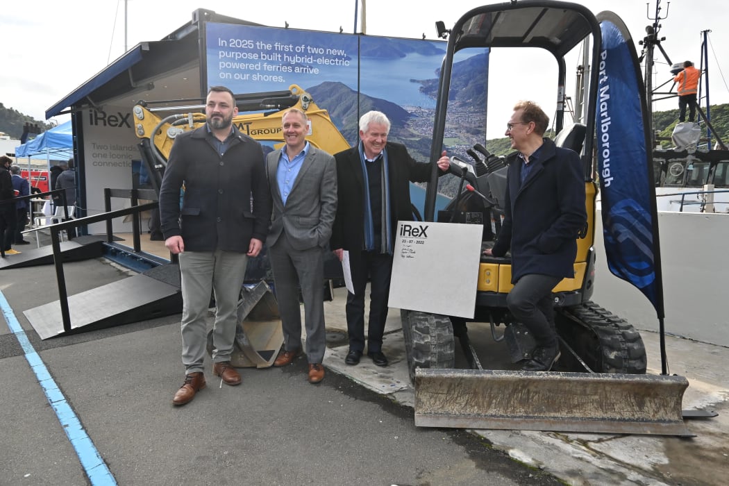 Breaking ground for ferry terminal Waitohi Picton
