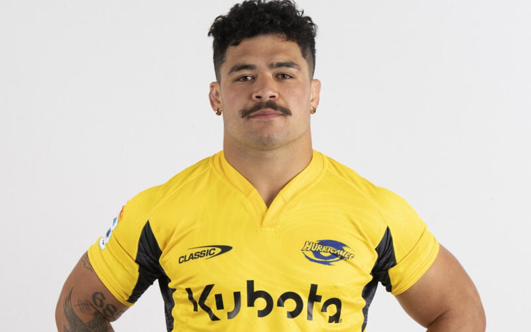 Du'Plessis Kirifi. Super Rugby team headshots, Super Rugby Pacific, New Zealand, 06 February 2025. (Photo by John Cowpland / action press)