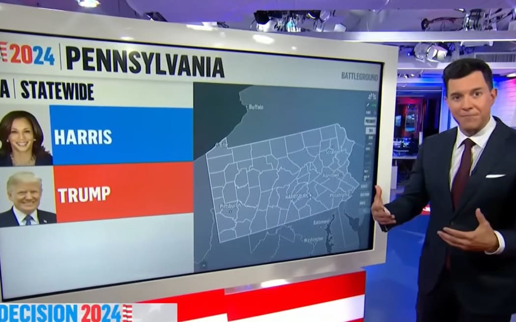 US election coverage had a heavy focus on polling data and stats  - much of which didn't help them predict the outcome.