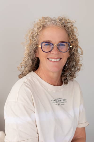 A portrait of Kate Stevens.