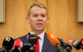 Chris Hipkins at Edmonds / Robertson briefing