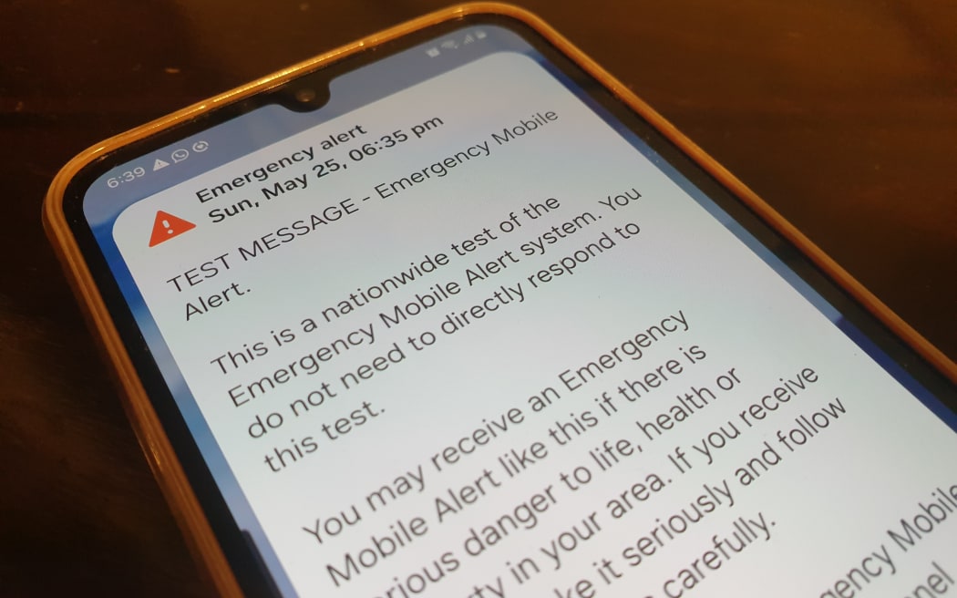 The annual national test of the emergency mobile alert system was carried out on 25 May, 2025.
