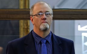 Mark Lundy before the verdict.