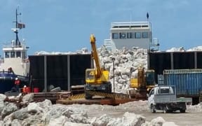Nauru rocks bound for Tuvalu to meet coastal adaptation plans.
