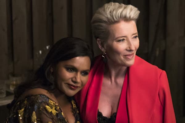 Emma Thompson (right) has long played roles that challenge stereotypes, such as in Late Night.