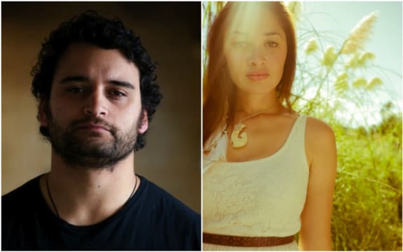 Troy Kingi and Maisey Rika