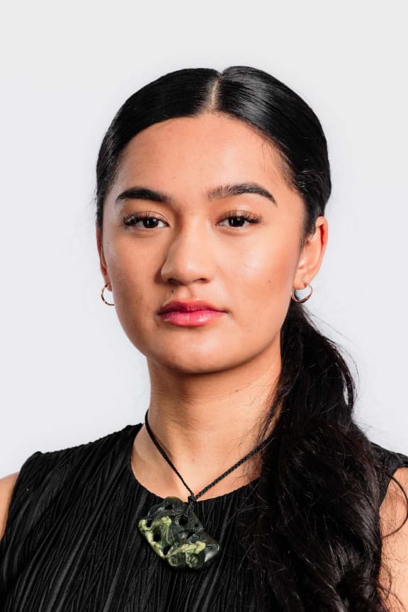 Hana-Rāwhiti Maipi-Clarke, Te Pāti Māori's candidate for Hauraki-Waikato.