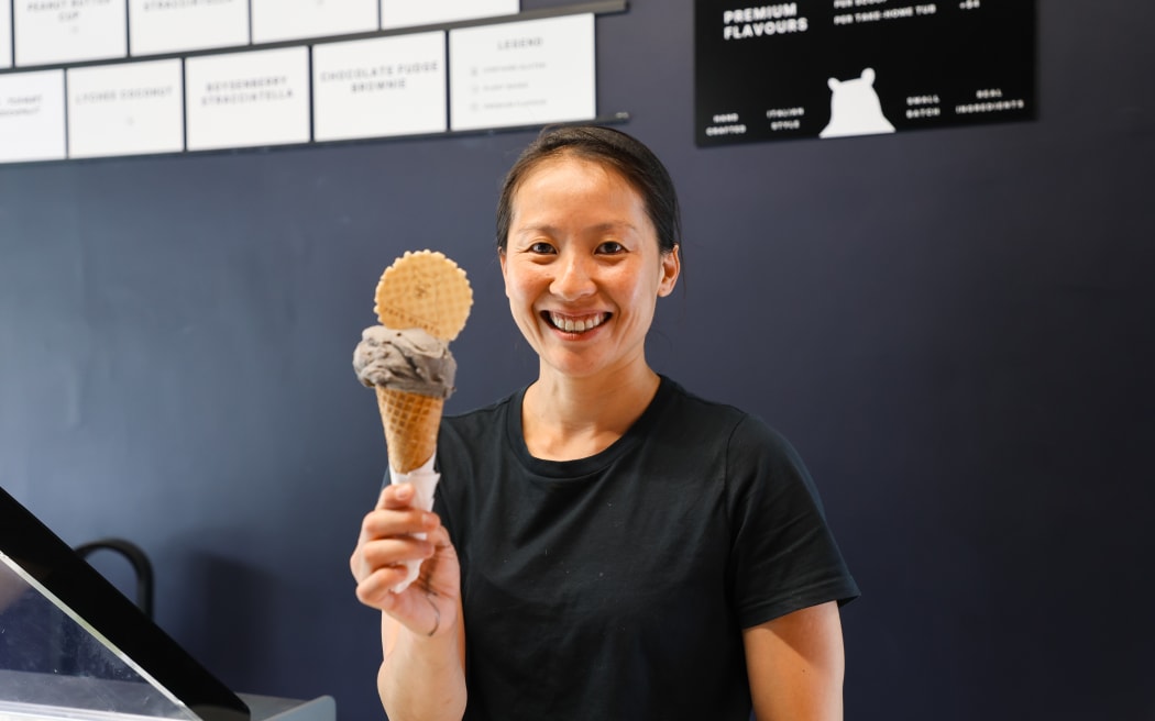 Owner of Bear Gelato, KahWen Tan.