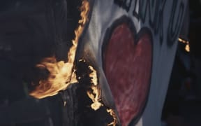 A still from the Stuff Circuit documentary Fire and Fury