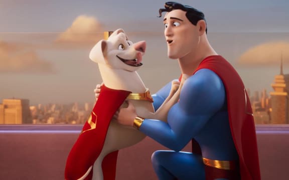 A scene from the 2022 film DC League of Super-Pets