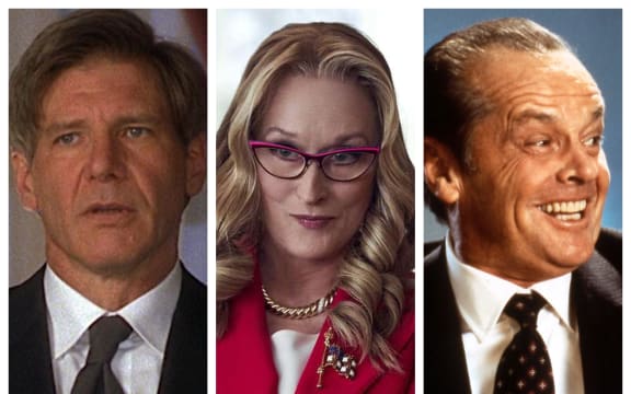 Harrison Ford, Meryl Streep, Jack Nicholson.