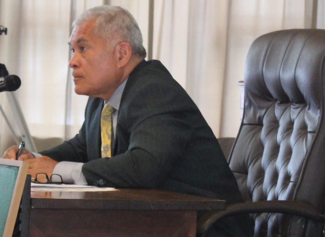 Chair of American Samoa Territorial Bank Utu Abe Malae