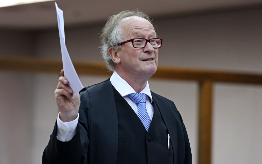 Mark Lundy's lead lawyer David Hislop