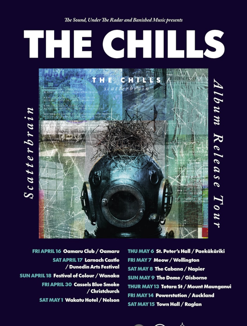 The Chills Tour Poster