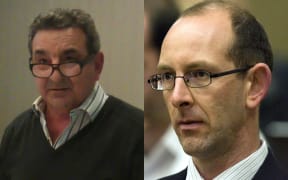 Joe Karam, left, and David Bain
