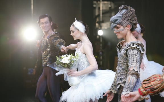 RNZB's Abigail Boyle in Swan Lake