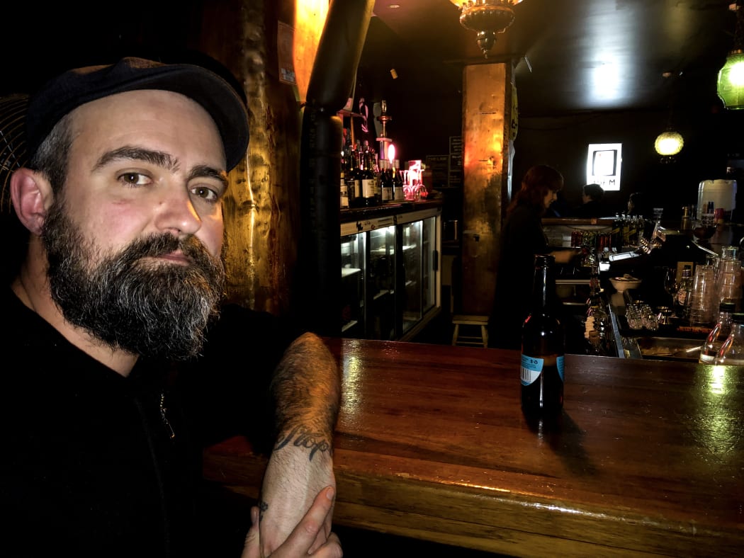 Tom Anderson, co-owner of Whammy Bar on K Rd