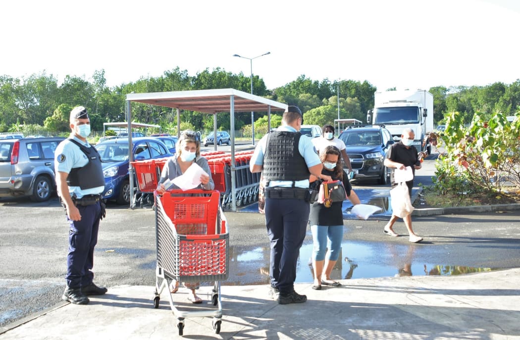 Movements are checked in New Caledonia as a lockdown has come into force