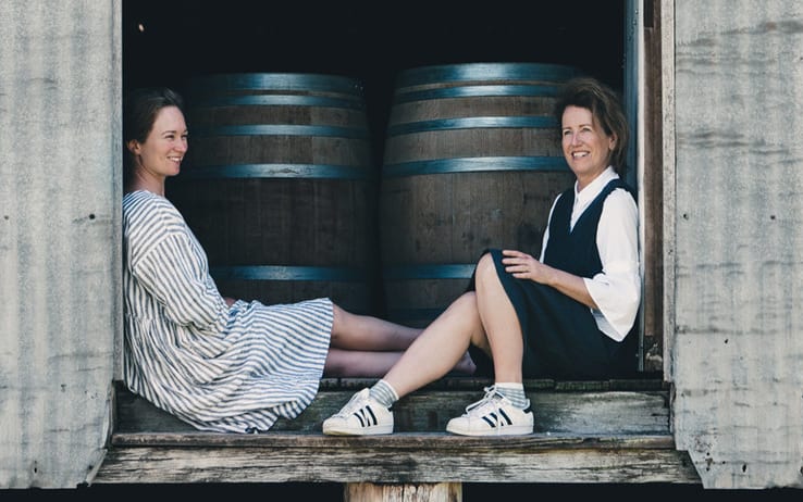 Annabelle Hickson (left) and Gillian Bell (right)