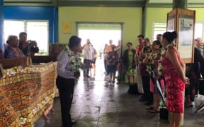 The NZ  government group is welcomed to the Cook Islands