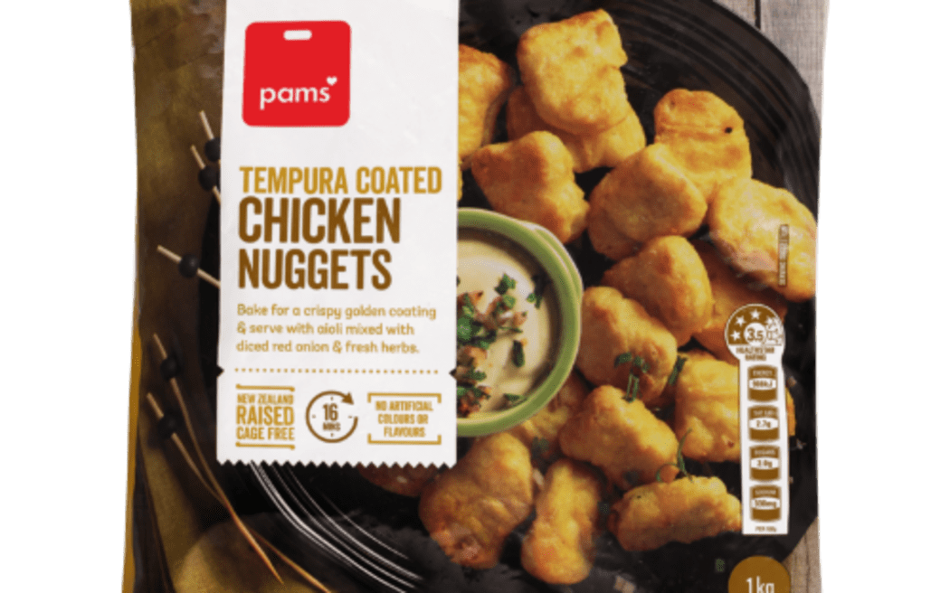 The affected product was 1kg bag of Pams Tempura Coated Chicken Nuggets with a best-before date of 16 October, 2025.