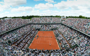 Court Philippe Chatrier at Roland-Garros.