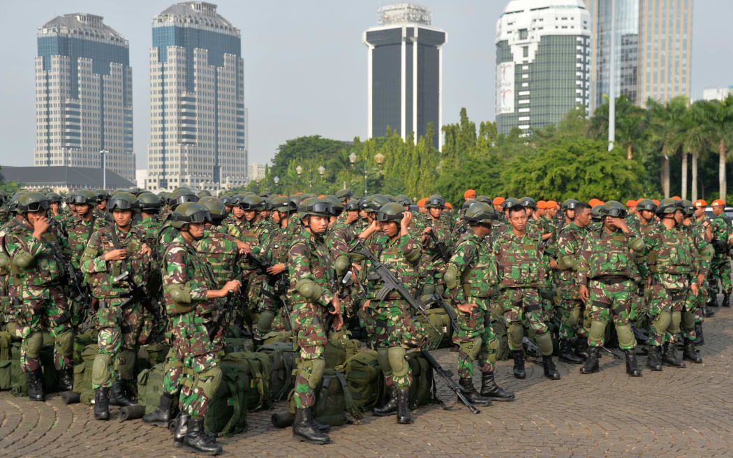 Indonesian soldiers