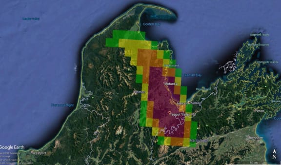 New mapping technology shows the smoke forecast overview in February.