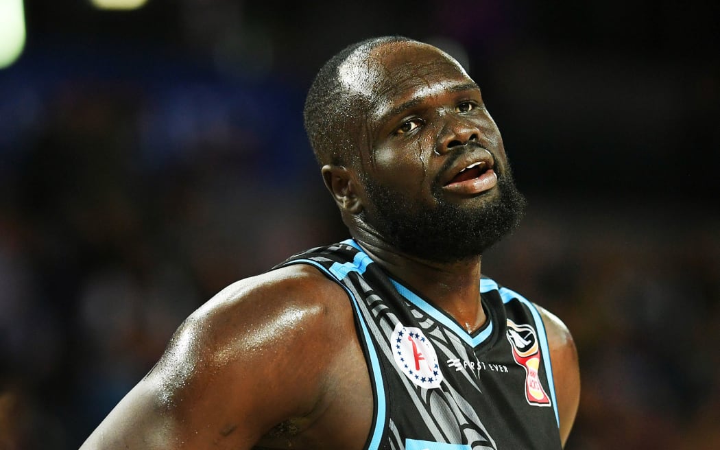 Breakers centre Majok Majok.