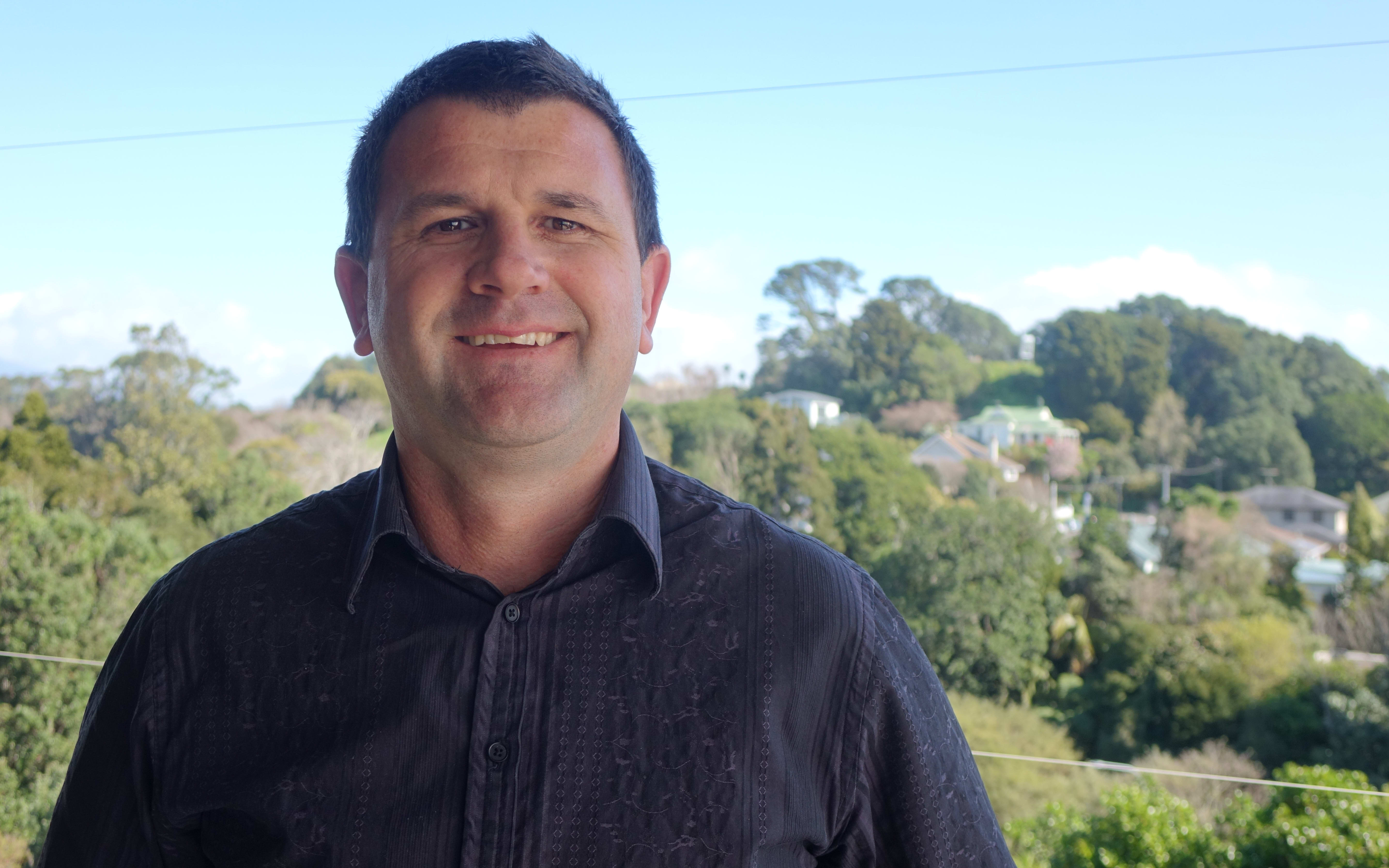 Incoming New Plymouth mayor Neil Holdom.