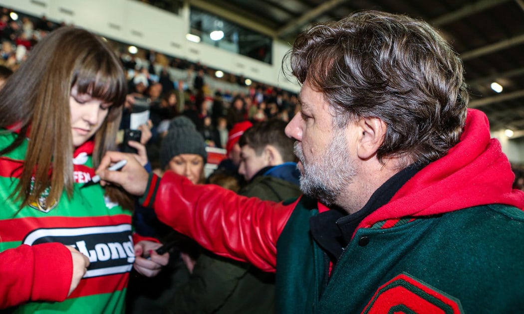 Souths co-owner Russell Crowe