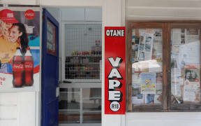 Locals were surprised to see a new vape shop connected to the Otāne general store.