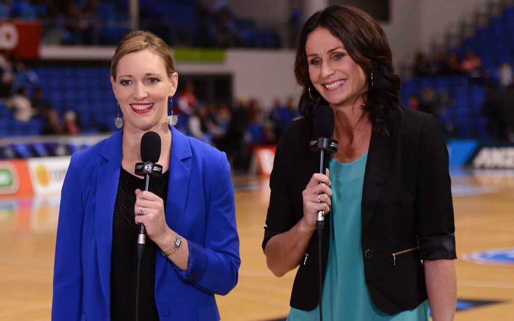 Tania Dalton has been commentating netball for Sky Sport for a number of years.