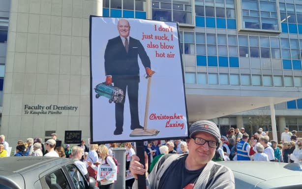 'Biggest protest in Dunedin in decades' as up to 35,000 rally against ...