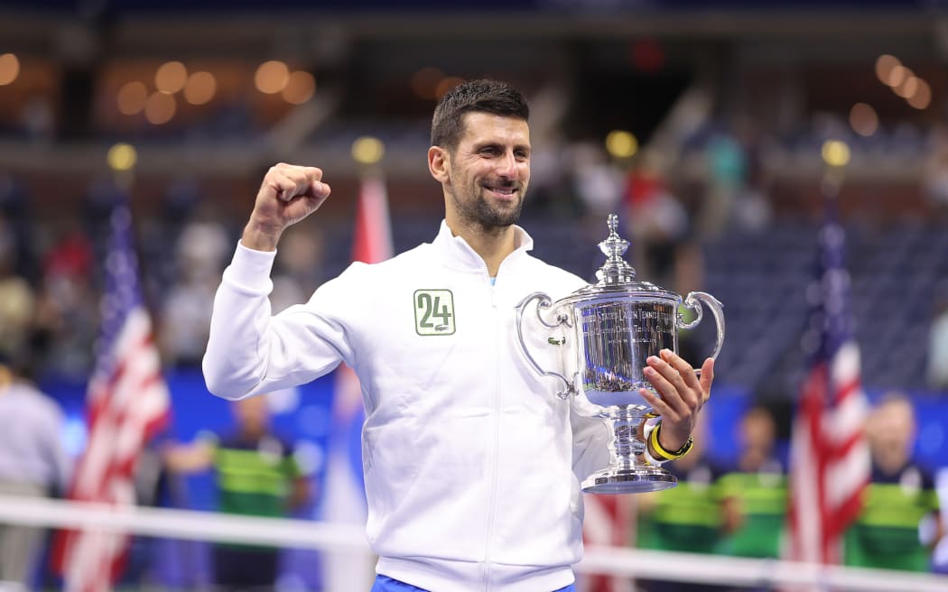 Novak Djokovic defeated Daniil Medvedev on 10 September, 2023, winning the US Open to equal Margaret Court's record haul of 24 Grand Slams.