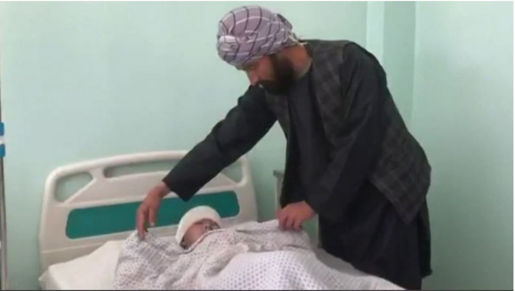 A BBC reporter confirmed he says children at the hospital.