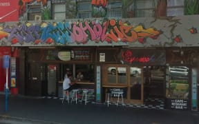 Wellington cafe Espressoholic on Cuba Street.