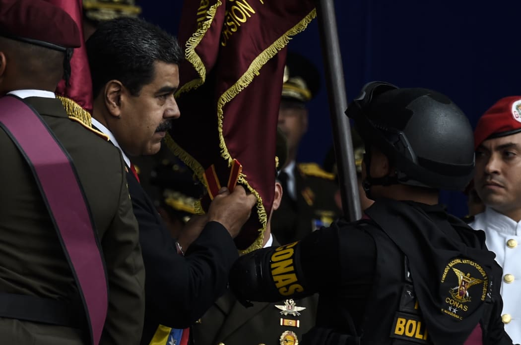 Maduro was unharmed after an exploding drone "attack".