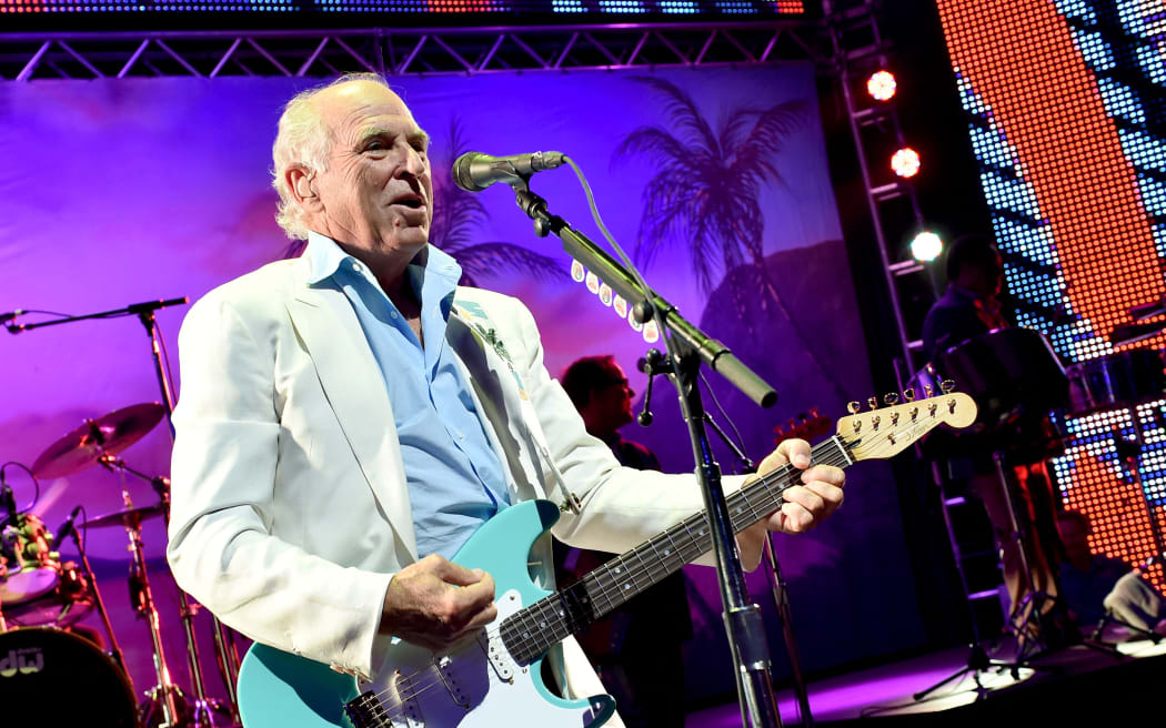 Musician Jimmy Buffett performs at the after party for the premiere of Universal Pictures' 'Jurassic World' at Hollywood & Highland on 9 June, 2015 in Los Angeles, California.