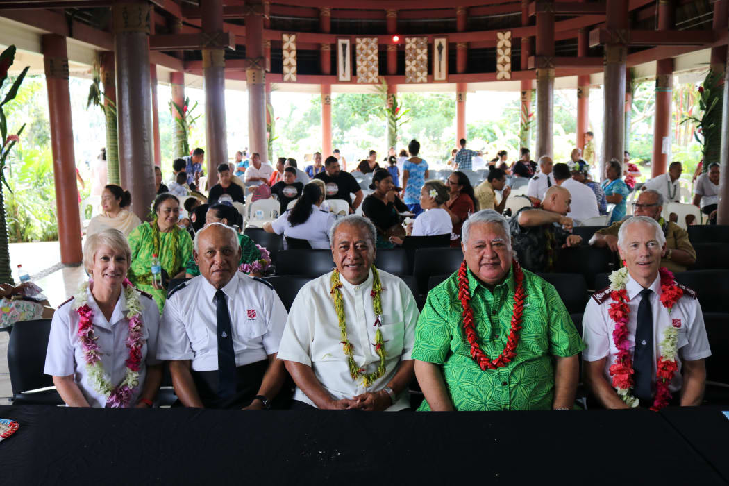 Salvation Army official launch in Samoa.