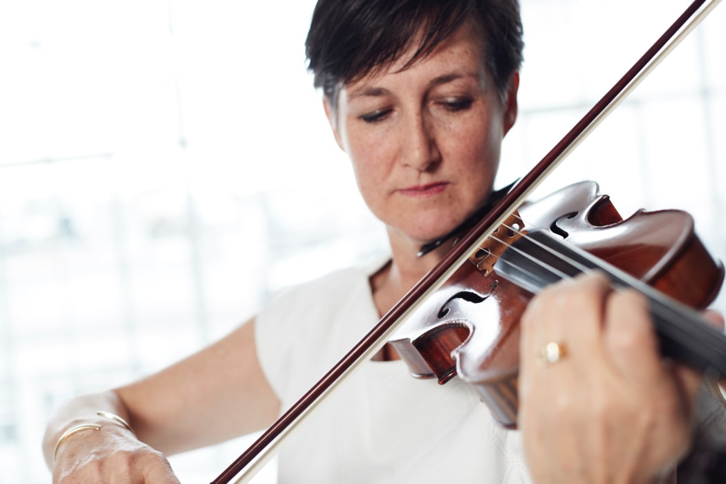 Violinist Justine Cormack