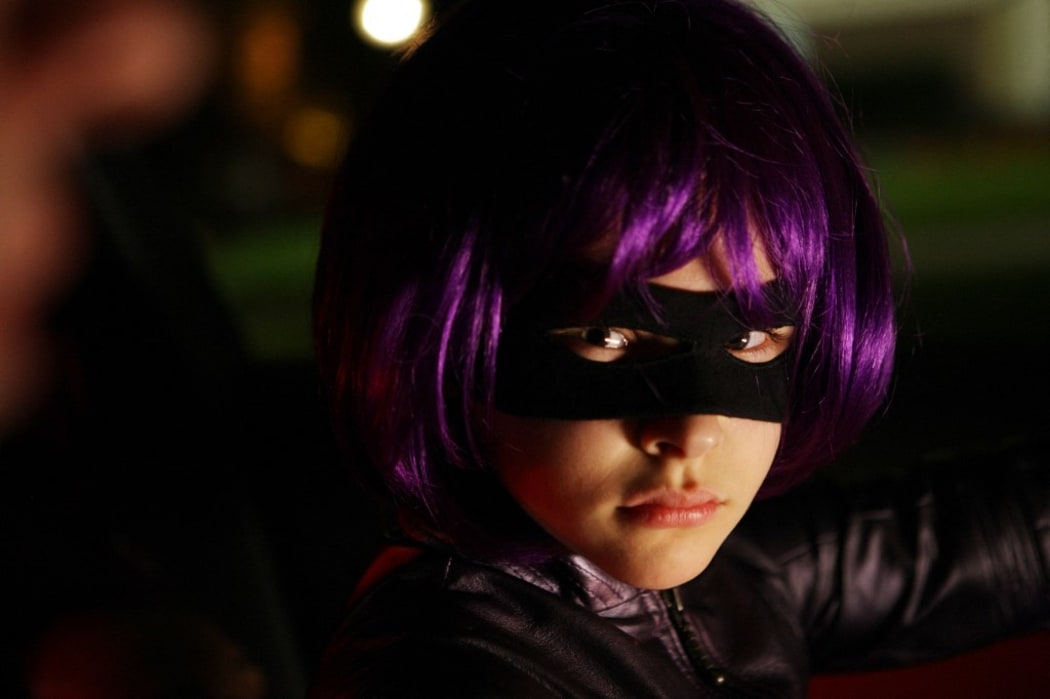 Kick-Ass
Year : 2010 - UK / USA
Director : Matthew Vaughn  
Chloe Moretz.