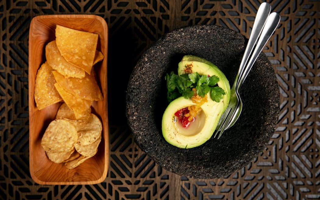 Guacamole INCA style. Photograph by Babiche Martens. www.babichemartens.com