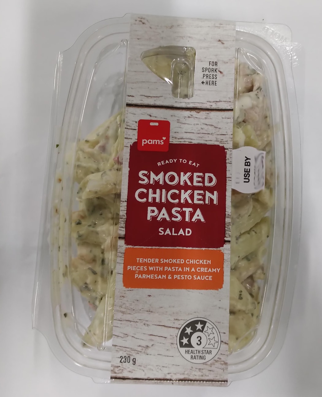 Pams Smoked Chicken Pasta, is among the foods recalled.