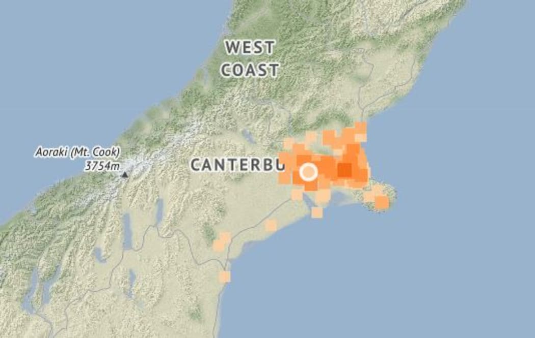 A magnitude 4.0 earthquake has rocked the South Island.
