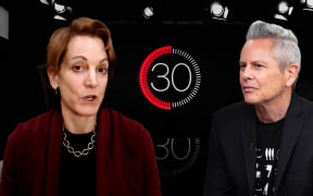 Historian & journalist Anne Applebaum speaks to Guyon Espiner via remote link for '30 with Guyon Espiner' season 4.