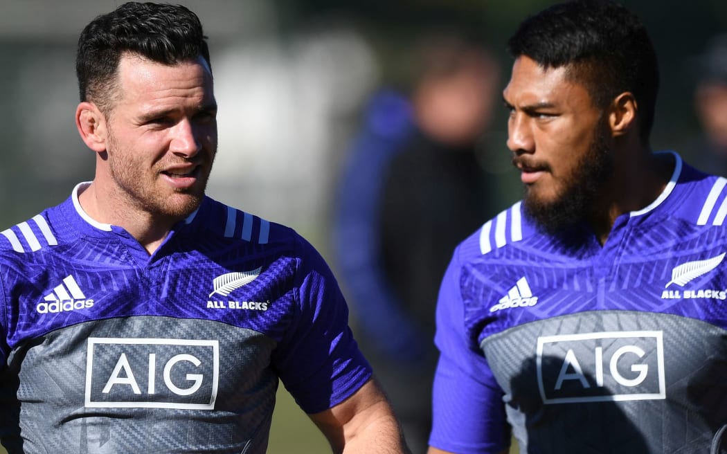 Ryan Crotty and George Moala.