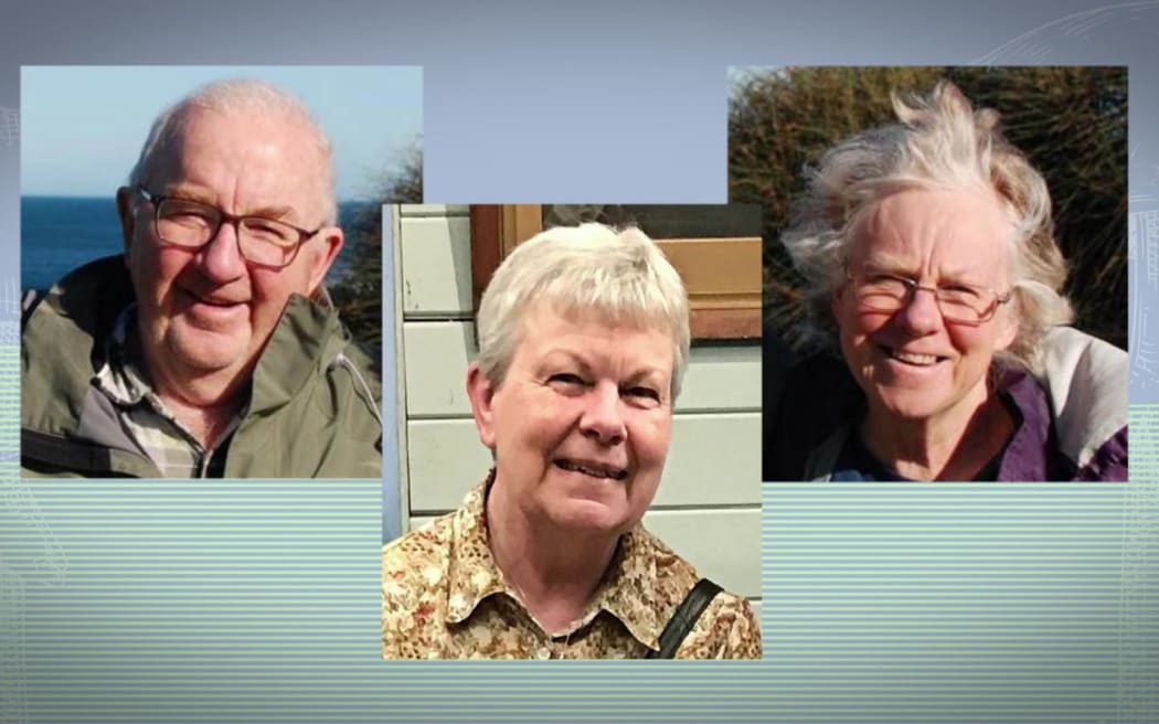 Don Patterson (left), Heather Wilkinson (centre) and Gail Patterson (right) all died after consuming a beef Wellington meal laced with death cap mushrooms. (ABC News)