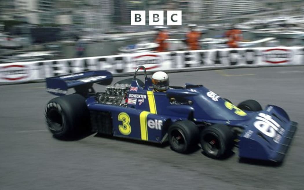 Jody Scheckter in the Tyrrell-Ford P34