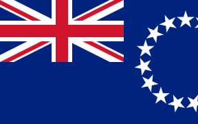 050514. Photo supplied. Pacific flags. Cook Islands.